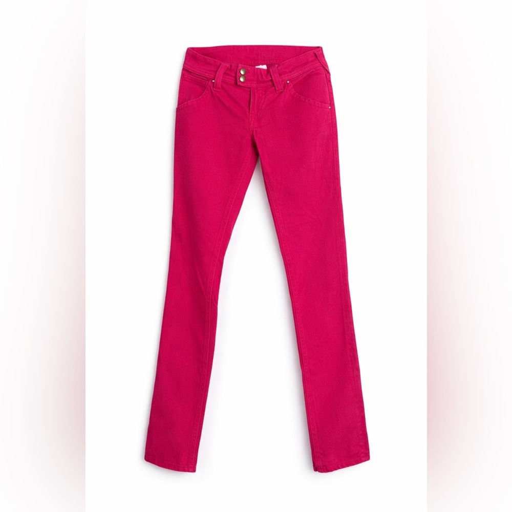 Hot Pink Slim Fit Jeans